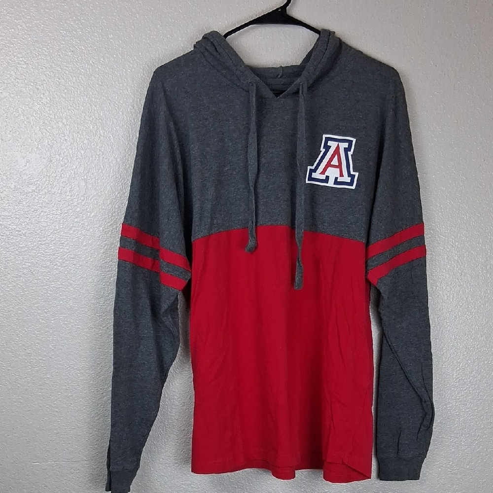 Boxerfraft Unisex Arizona Wildcats 100% Cotton Long Sleeve T With Large Graphic
